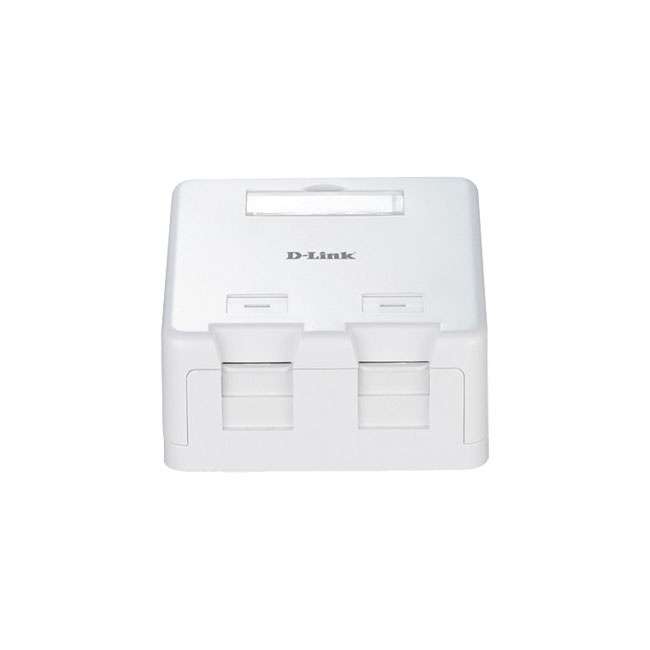 باکس کیستون دو پورت دی لینک مدل NKB-1WHI21 باکس کیستون دو پورت دی لینک مدل NKB-1WHI21