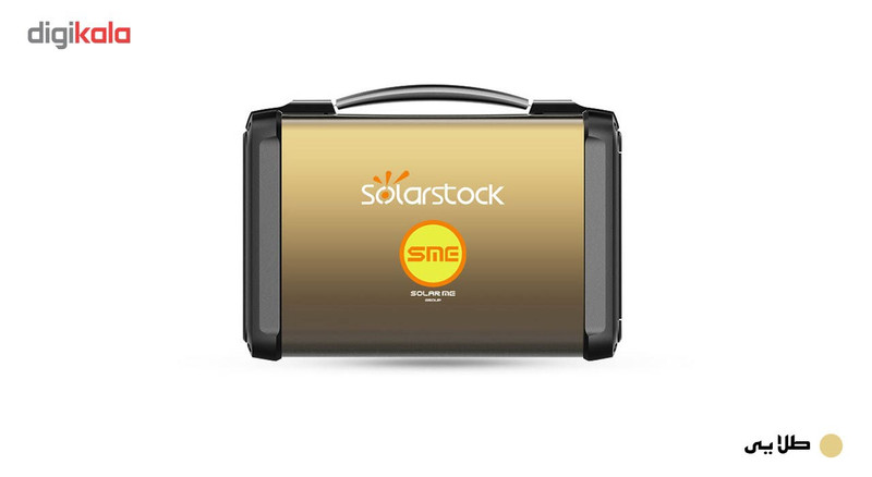 موتور برق سولار و پاوربانک برق شهری سولار می مدل 500 وات --با قابلیت شارژ از برق و از پنل خورشیدی--به همراه پنل خورشیدی کیفی 100 وات