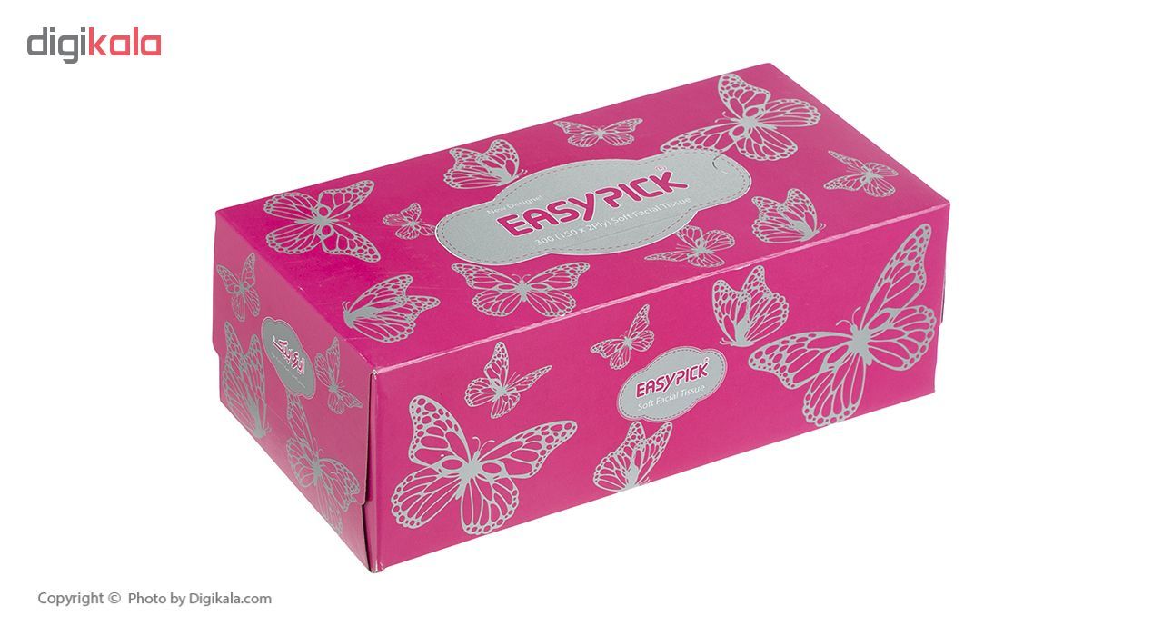 دستمال کاغذی 150 برگ ایزی پیک مدل Butterfly main 1 1