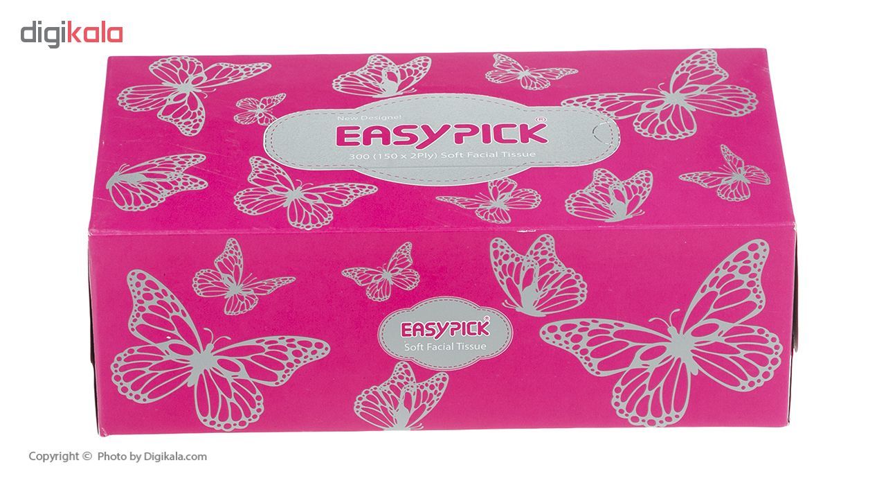 دستمال کاغذی 150 برگ ایزی پیک مدل Butterfly main 1 2