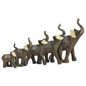 مجسمه طرح فیل کد F001 مجموعه 5 عددی