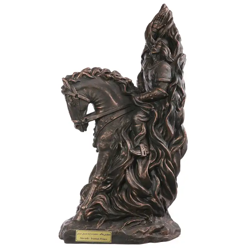 مجسمه تندیس و پیکره شهریار مدل تندیس سیاوش پاک کد M420