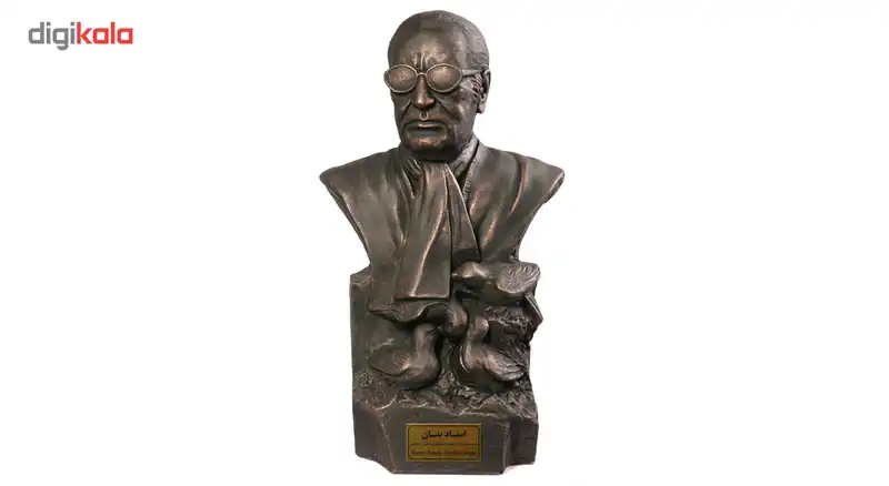 مجسمه تندیس و پیکره شهریار مدل تندیس استاد بنان کد M430