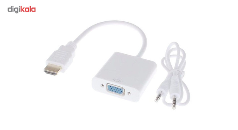 مبدل HDMI به VGA مدل ST با کابل صدا