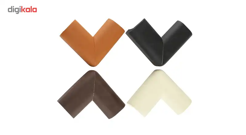 محافظ کنج و گوشه ال شکل سایز متوسط"نی نی ک" مدل N9252 بسته 4 عددی