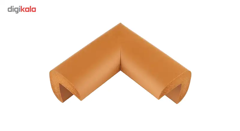 محافظ کنج و گوشه ال شکل سایز بزرگ با پایه های بلند"نی نی ک" مدل N9251 بسته 4 عددی