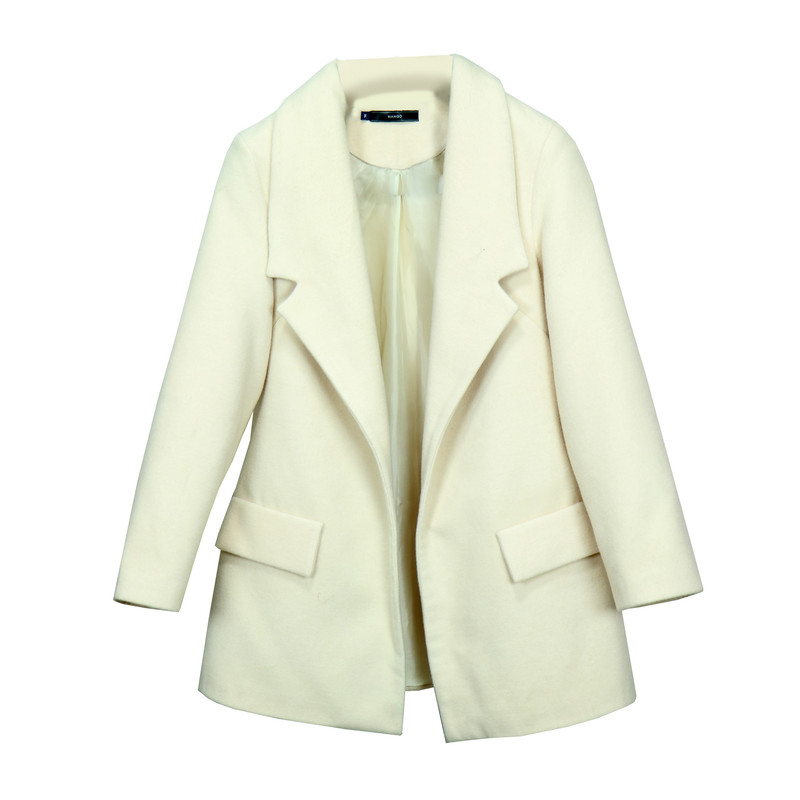 کت زنانه کد 1048 رنگ کرم روشن