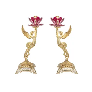 شمعدان طرح فرشته بالدار کد SH1357 بسته 2 عددی