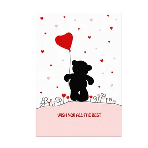 کارت پستال طرح خرس عاشق کد 02BEAR98