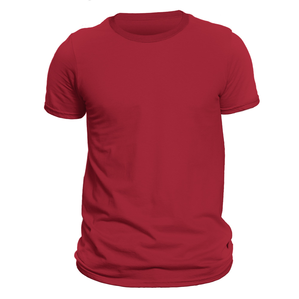 تیشرت آستین کوتاه مردانه کد 1SDD رنگ قرمز