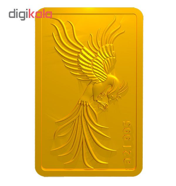 شمش طلا 24 عیار ایران شمش طرح سیمرغ کد 1.5 شمش طلا 24 عیار ایران شمش طرح سیمرغ کد 1.5