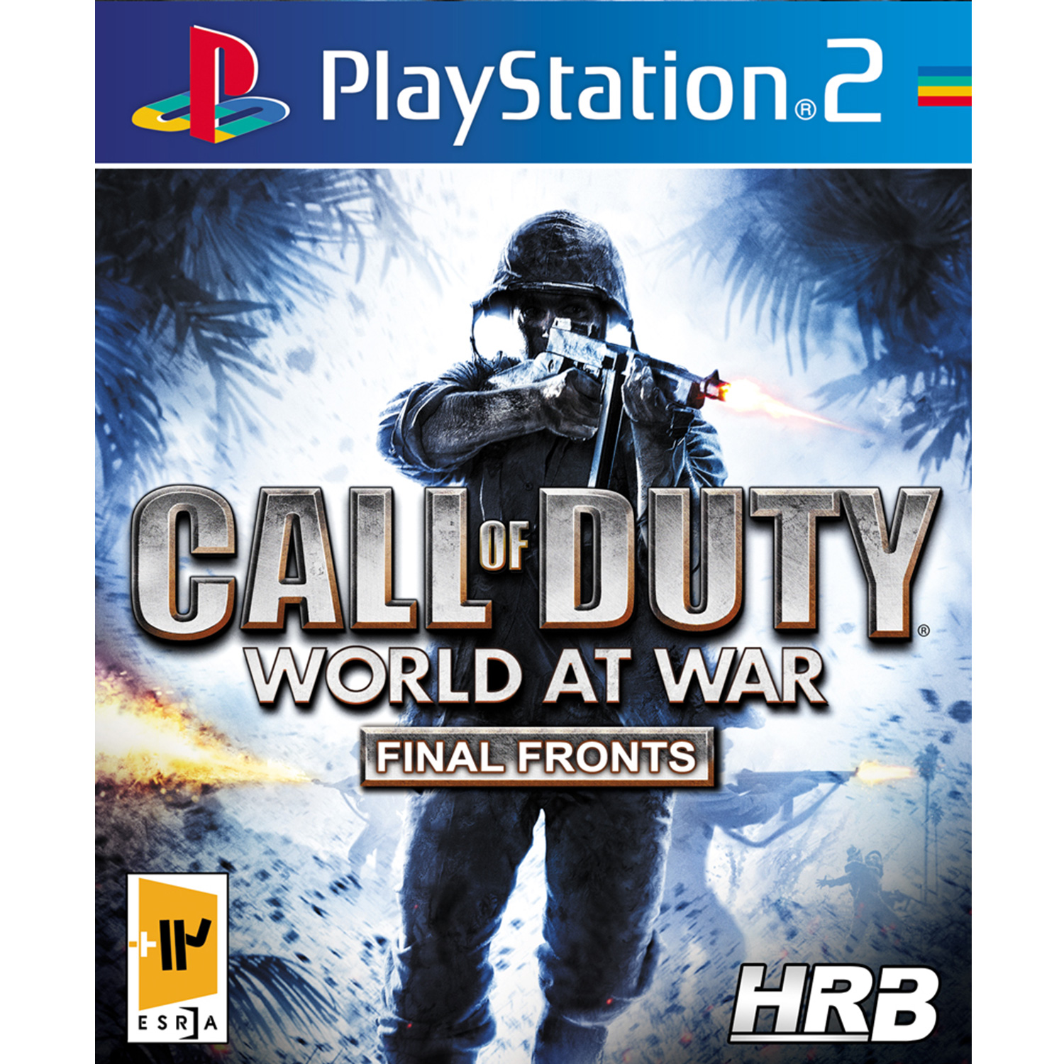 بازی Call of Duty World at War Final Fronts مخصوص PS2