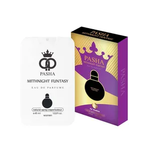 عطر جیبی زنانه پاشا مدل mithnight funtasy حجم 45 میلی لیتر