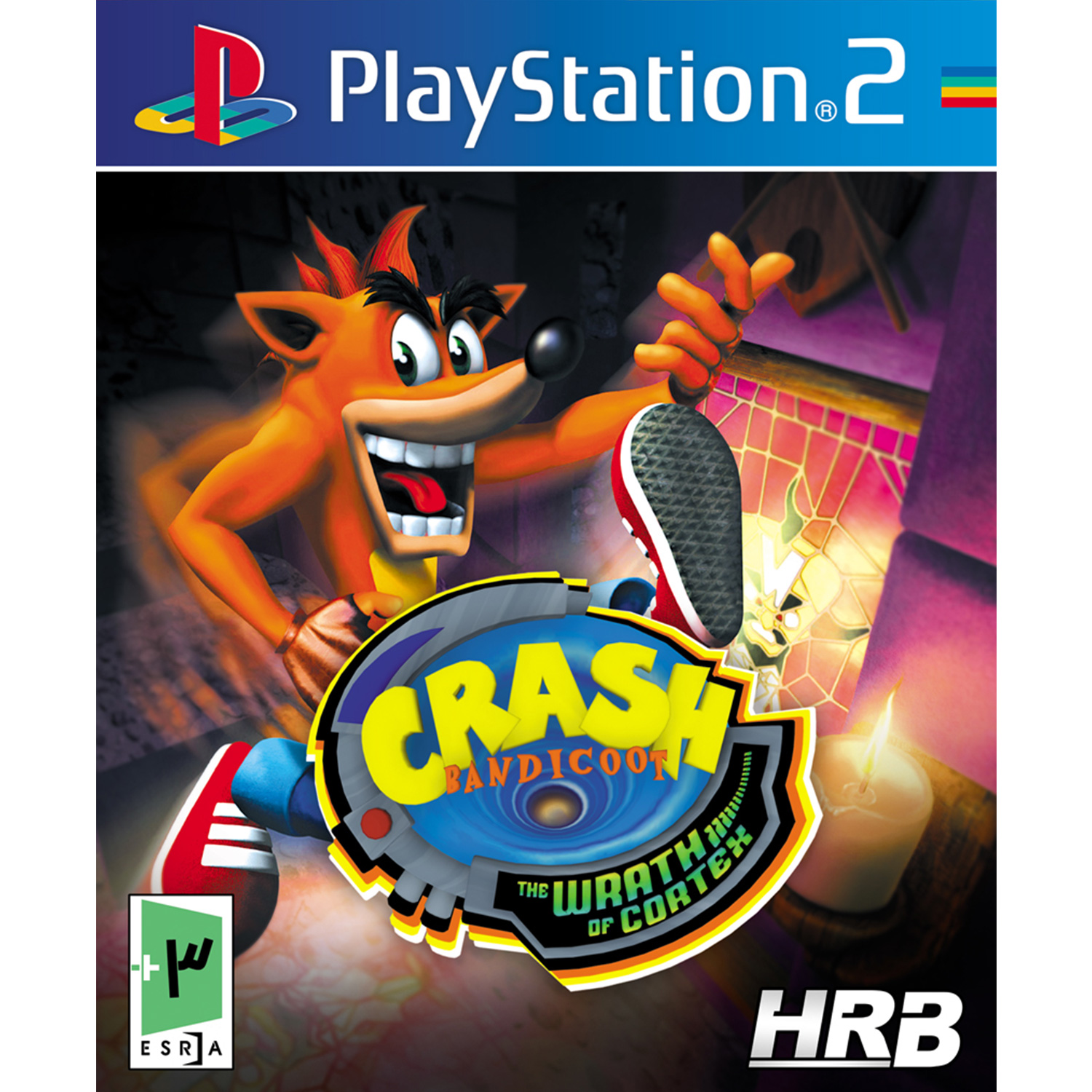 بازی Crash Bandicoot The Wrath of Cortex مخصوص PS2