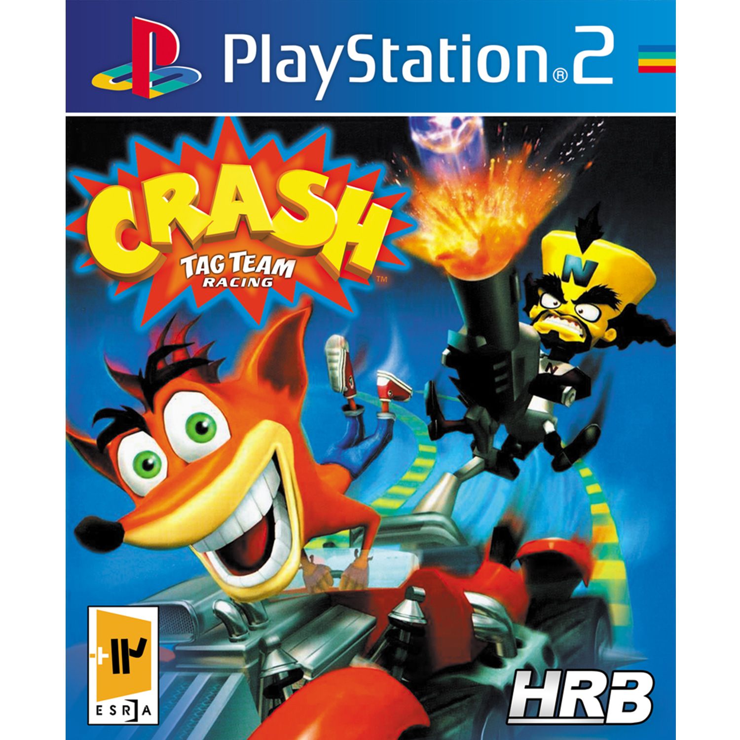 بازی Crash Tag Team Racing مخصوص PS2