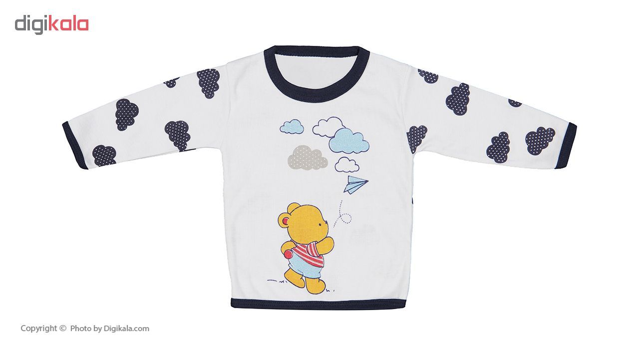 ست 5 تکه لباس نوزادی طرح خرس ابری کد M27