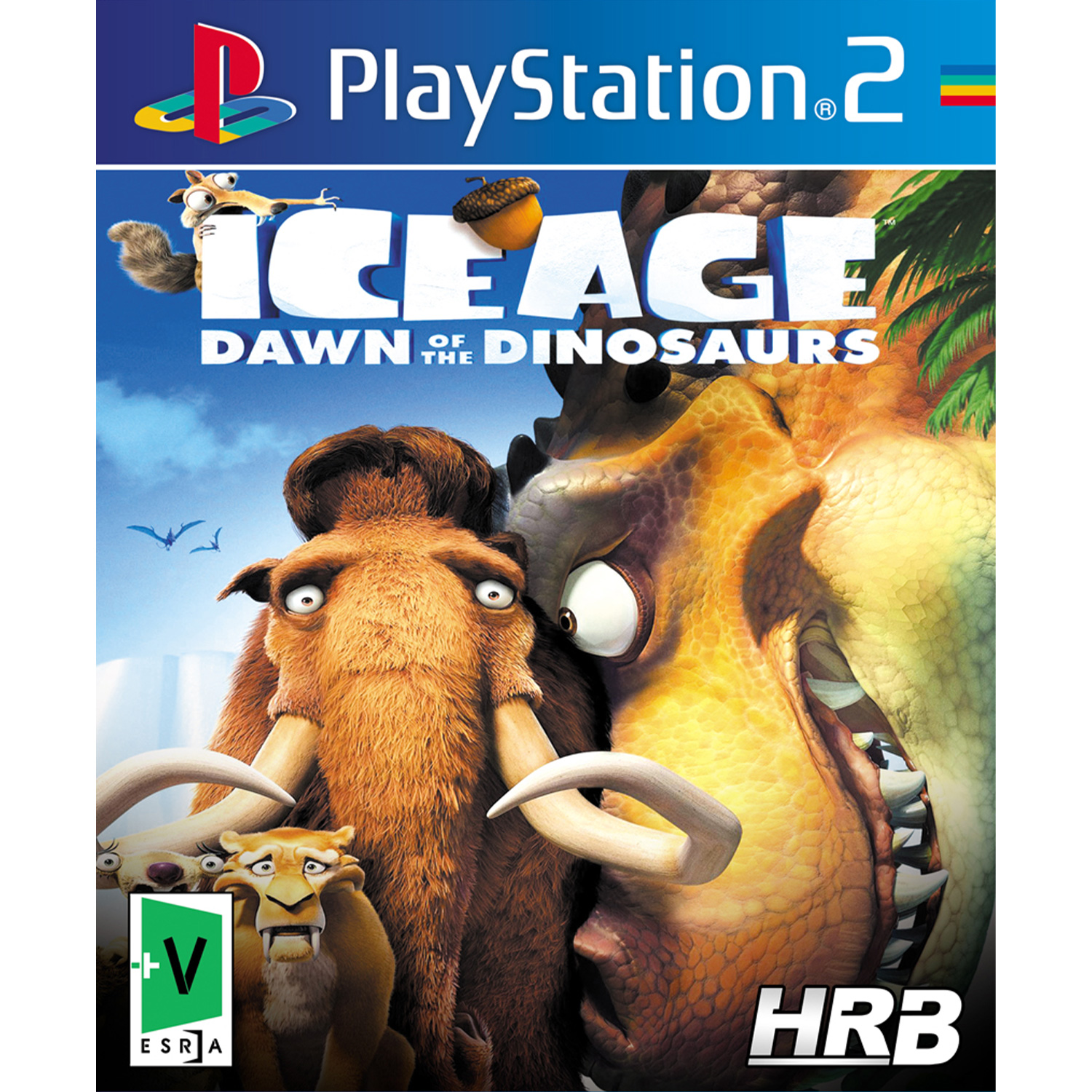 بازی Ice Age Dawn of the Dinosaurs مخصوص PS2
