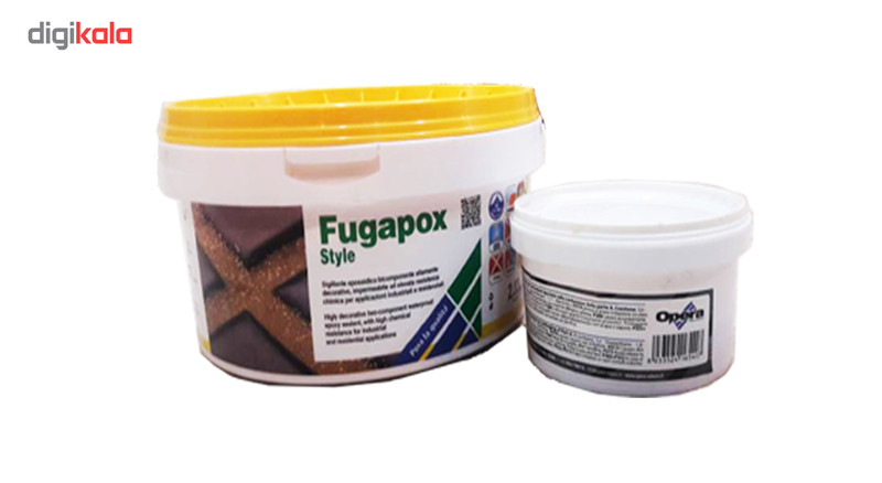 خمیر بندکشی اپوکسی دوجزئی اپرا مدل فوگاپوکس استایل ضد اسید وزن 3 کیلوگرم