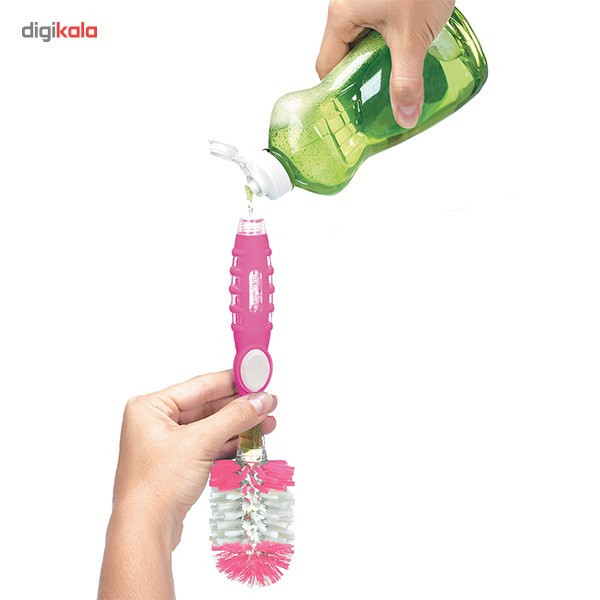 شیشه شوی مانچکین مدل Soap Dispensing Bottle Brush