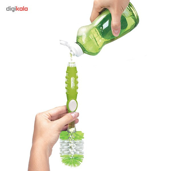 شیشه شوی مانچکین مدل Soap Dispensing Bottle Brush