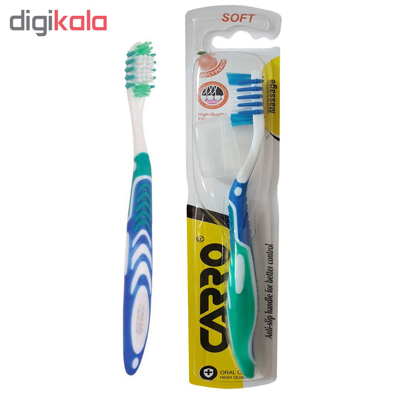 مسواک کارو مدل Oral Care با برس نرم مسواک کارو مدل Oral Care با برس نرم