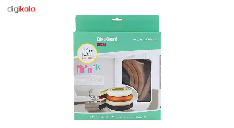 محافظ لبه های تیز ال شکل سایز بزرگ"نی نی ک" مدل N9261-1 بسته 1 متری