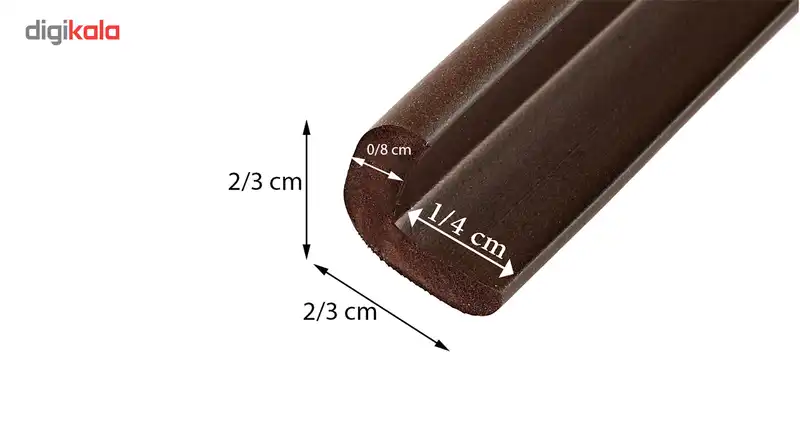 محافظ لبه های تیز ال شکل سایز متوسط"نی نی ک" مدل N9262-1 بسته یک متری