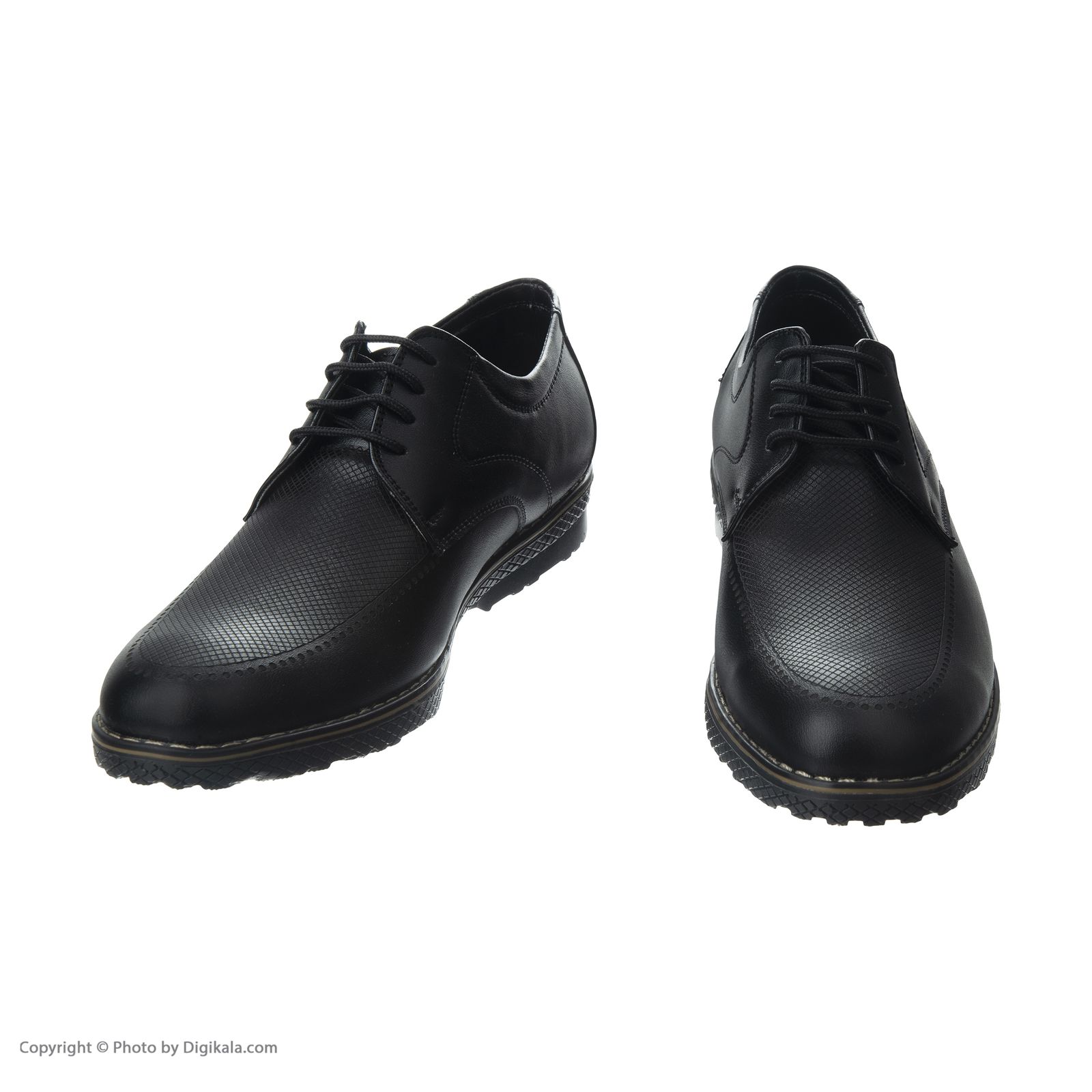 کفش مردانه ام تو مدل 607-0001 - مشکی - 5