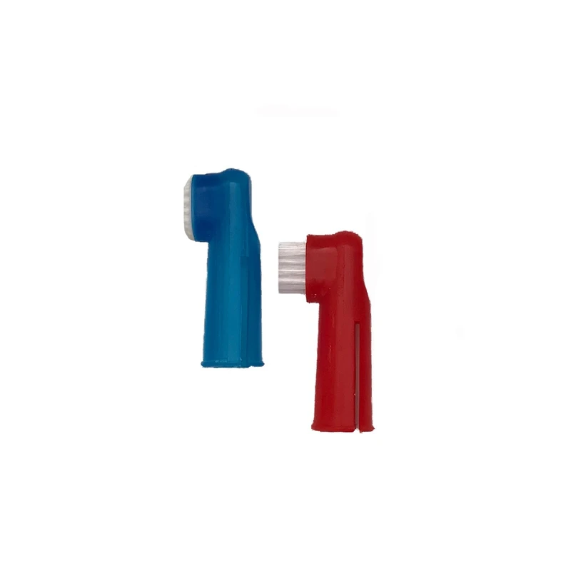 مسواک حیوانات مدل انگشتی بسته دو عددی