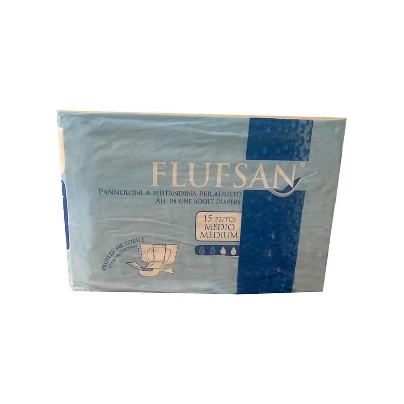پوشینه بزرگسال فلوفسان مدل Medium بسته 15 عددی