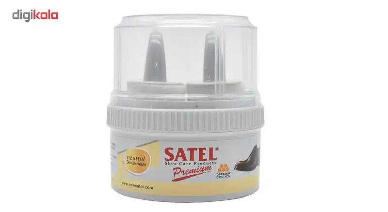 واکس کفش ساتل مدل M40 به همراه یک عدد پاشنه کش