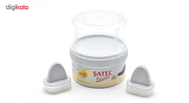 واکس کفش ساتل مدل M40 به همراه یک عدد پاشنه کش