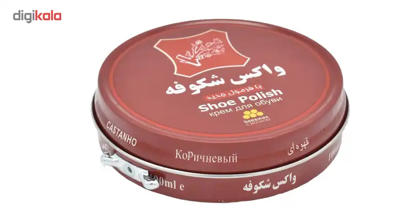 واکس کفش شکوفه مدل M59 به همراه یک عدد پاشنه کش