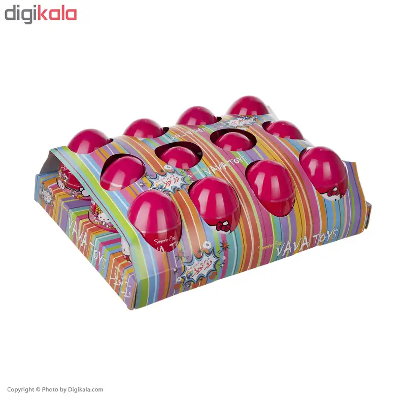 تخم مرغ شانسی وو تویز مدل A403 بسته 12 عددی