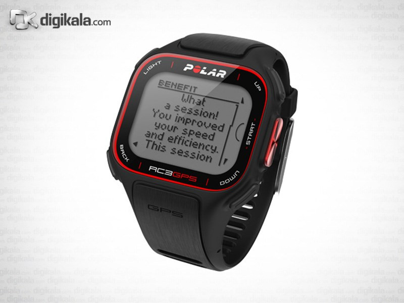 ساعت ورزشی پلار مدل RC3 GPS مجهز به سنسور ضربان قلب