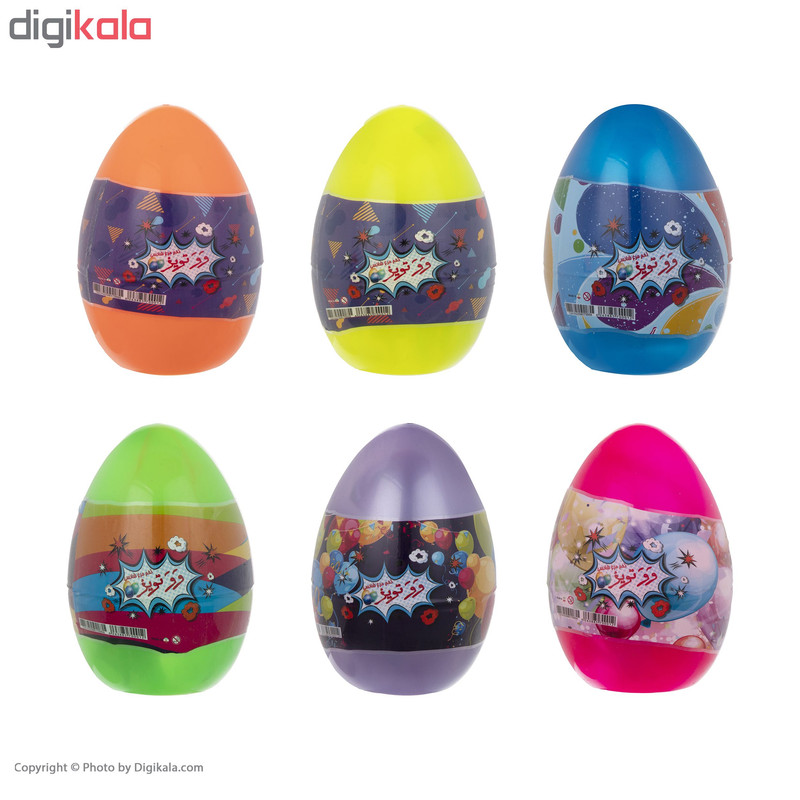 تخم مرغ شانسی وو تویز مدل A409 مجموعه 6 عددی