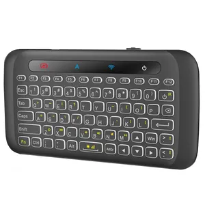 H20 DK1 Wireless Keyboard, Membrane Switch, Portable 