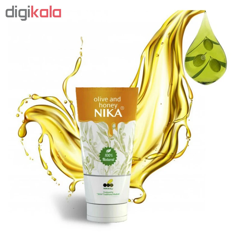 عکس شماره 2 : کرم ترمیم کننده نیکا مدل زیتون و عسل حجم 30 میلی لیتر