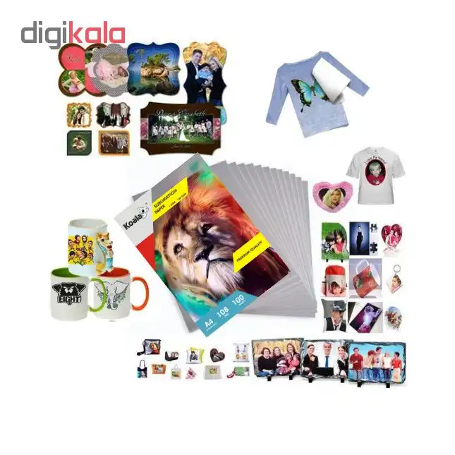 کاغذ سابلیمیشن کوالا مدل SA108 سایز A4 بسته 100 عددی