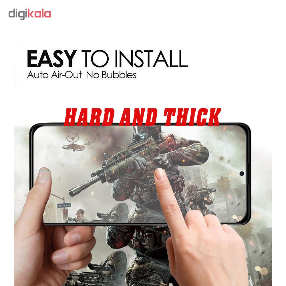 کاور مدل Sb-001 مناسب برای گوشی موبایل سامسونگ Galaxy A51 به همراه محافظ صفحه نمایش Hard and Thick