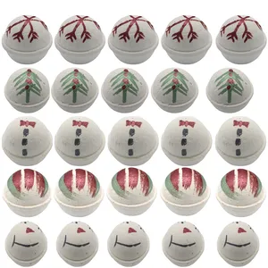 کوکتل نمک حمام زاوانو مدل christmas وزن 60 گرم بسته 25 عددی