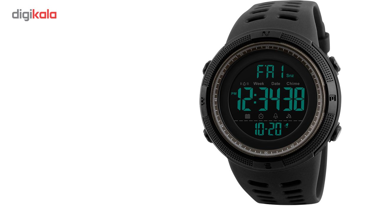 ساعت مچی دیجیتالی مردانه اسکمی مدل 1251 کد01
