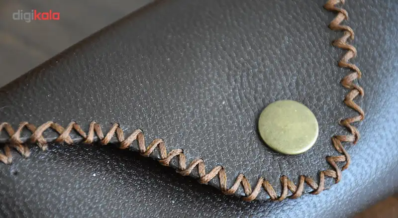 قاب عینک چرم دست دوز طبیعی سی دا