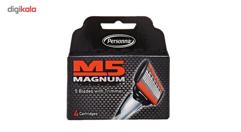 تیغ یدک پرسونا مدل Magnum M5 بسته 4 عددی