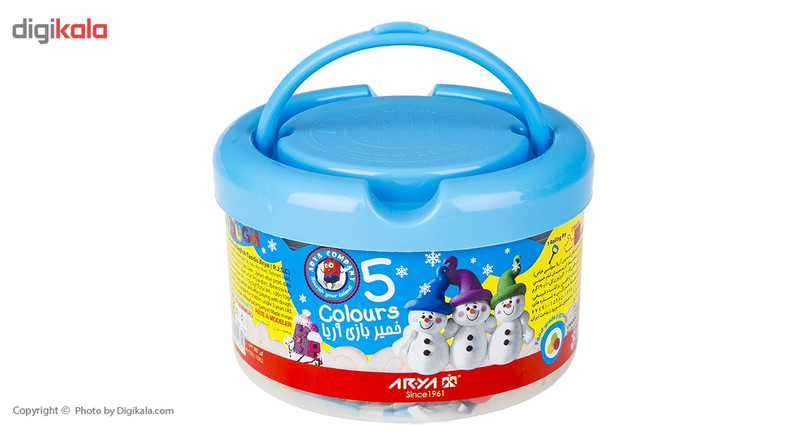 خمیربازی 5 رنگ آریا مدل 1062