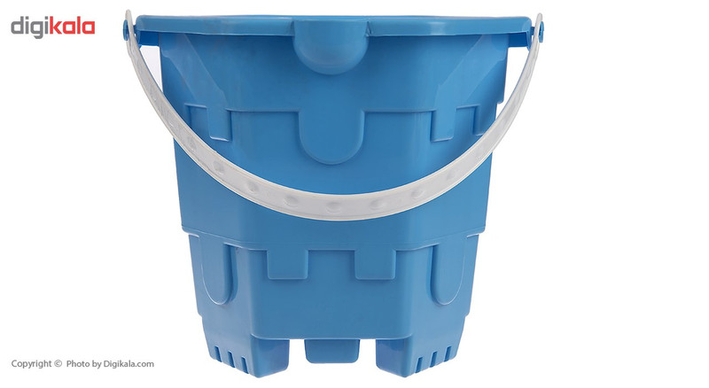 ست شن بازی زرین تویز مدل Buckets Sea Castle E6