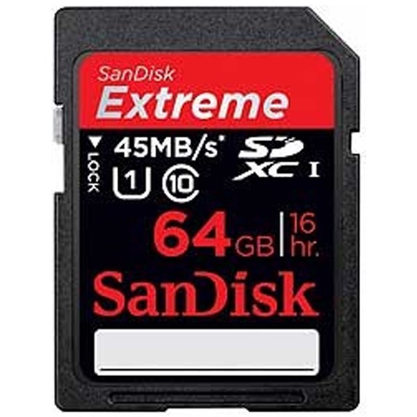 کارت حافظه ی SDXC سن دیسک Extreme 300X با ظرفیت 64 گیگابایت