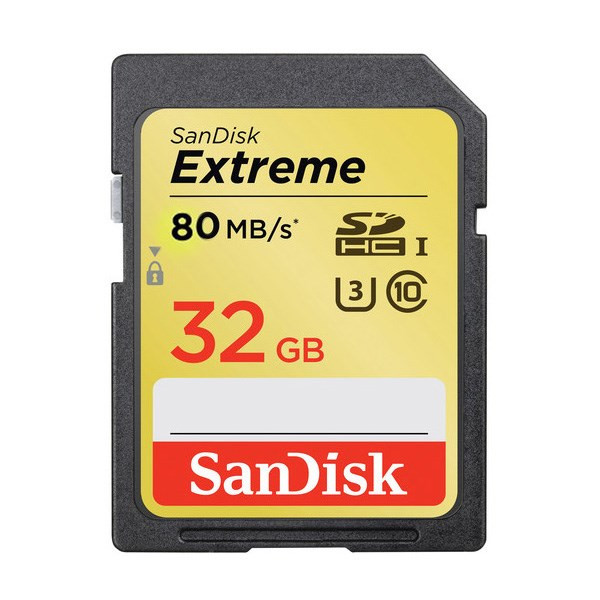 کارت حافظه ی SDHC سن دیسک Extreme Plus 533X با ظرفیت 32 گیگابایت