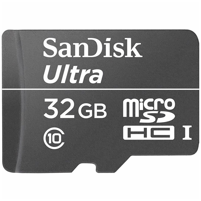 تصویر کارت حافظه microSDHC سن دیسک مدل Ultra کلاس 10 استاندارد UHS-I U1 سرعت 30MBps 200X ظرفیت 32 گیگابایت