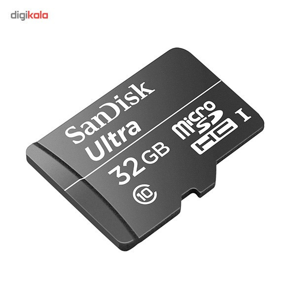 کارت حافظه microSDHC سن دیسک مدل Ultra کلاس 10 استاندارد UHS-I U1 سرعت 30MBps 200X ظرفیت 32 گیگابایت
